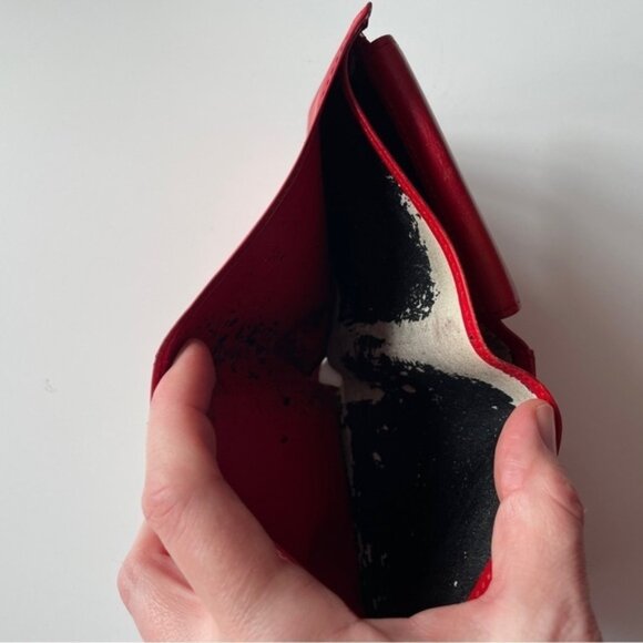 Louis Vuitton Epi Portefeuille Marco Leather Bifold Wallet Red - Picture 9 of 11